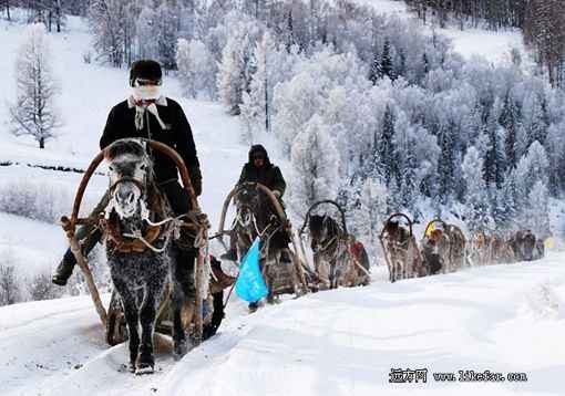 雪色的浪漫 新疆喀纳斯冬季自助游攻略