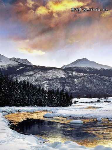 雪色的浪漫 新疆喀纳斯冬季自助游攻略