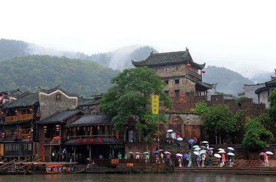 漫步湘西凤凰 感受那份恋恋不舍之情