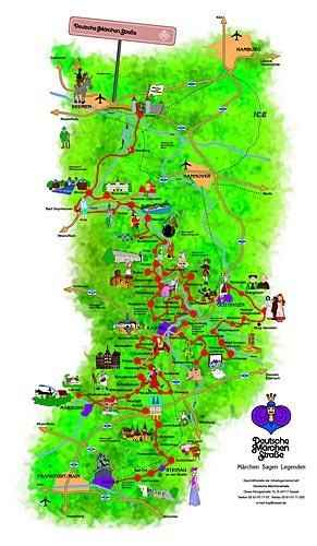 德国童话之路线路