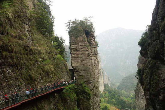 与美丽邂逅 云淡风轻雁荡山